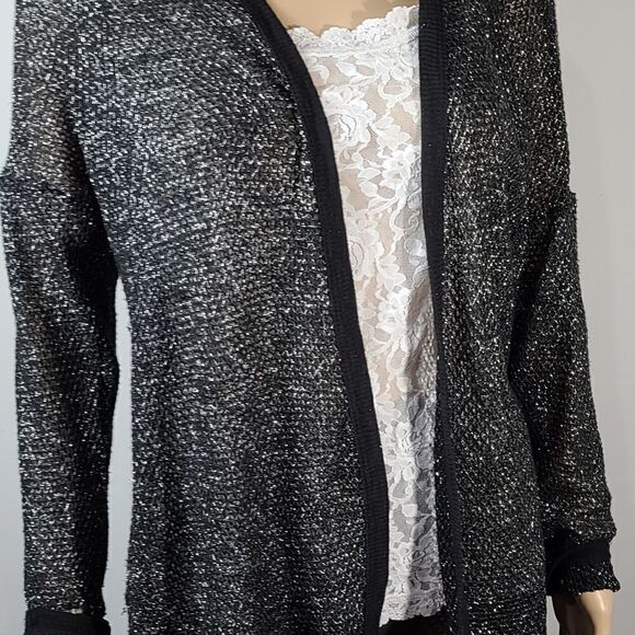 Soul Cake Black and Grey Cardigan - Picture 4 of 10